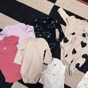 6-9mo old onsie bundle